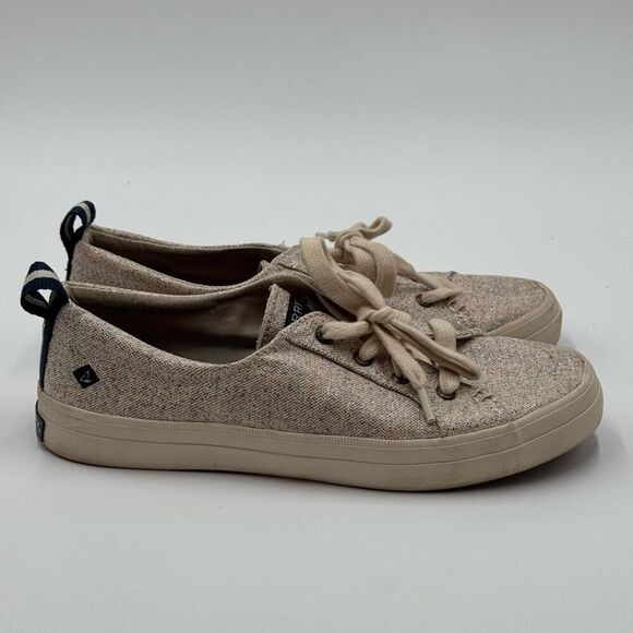 Sperry Women's Crest Vibe Confetti Sneakers Sz 7.5 - Picture 2 of 8